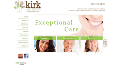 Desktop Screenshot of kirkfamilydentistry.com